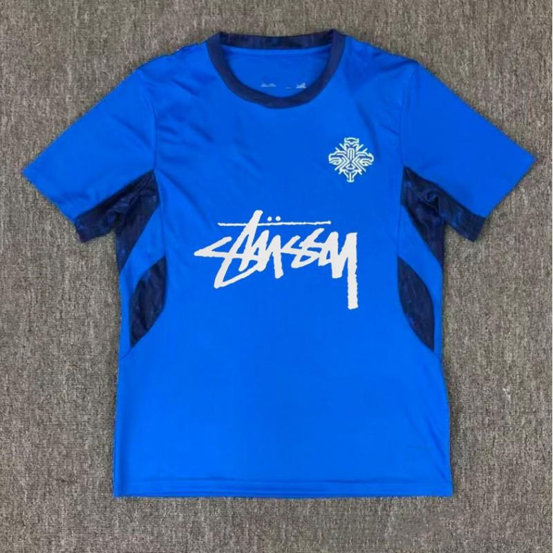 2627 Football Jersey Unisex Womens Short Sleeve Sports Shirt Soccer Training Match