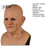Affascinante Maschera Anziano Uomo Vecchio per Adulti Lattice Realistico Umano Testa Intera Copertura Confortevole con Rughe Realistiche Halloween Mascherata Cosplay