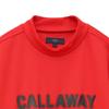 Callaway Men's Long Sleeve Mock Neck Shirt (Stretchable, UV Protection) / Golf Undershirt / C24233102 1100_Red LL