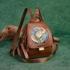 Schoolbag Wholesale Backpack Women 1011 New Korean Fashion High Sense Embossed Versatile Travel Lightweight Multi-functional Backpack