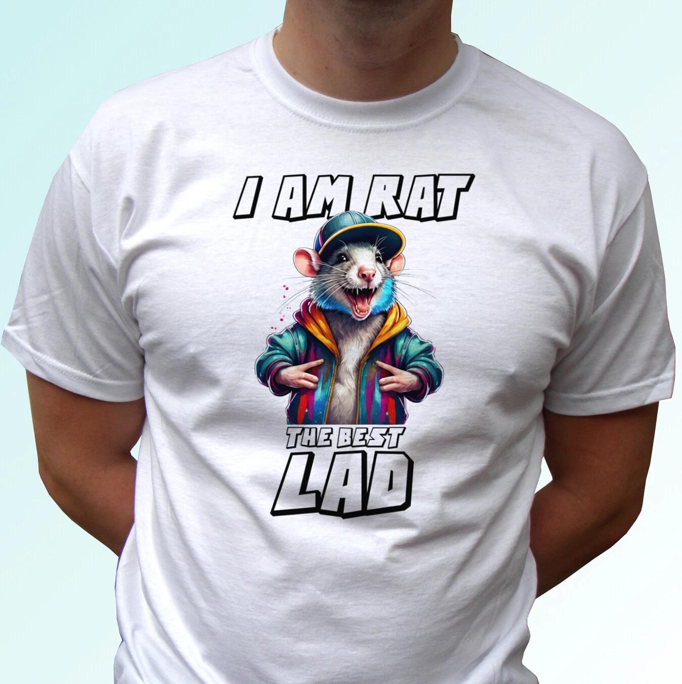 

Rat kids boys T-Shirt funny rat lad tee xmas mate party top birthday design gift all sizes 140