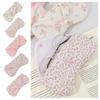 Soft Quilted Eyeglass Sleeve Floral Pattern Eyewear Bag Fashionable Sunglasses Pouch Travel