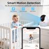 4.3-Inch 1080P HD Smart Baby Monitor with Two-Way Talk