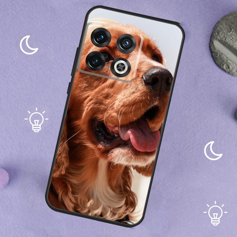 Cocker Spaniel Dog For OnePlus 15 13 12 11 13R 12R 10R 13T 10T 8T Case For OnePlus Nord 5 CE 3 2 4 Lite N20 N30