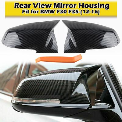 Rearview Mirror Cover Wing Side Mirror Cap Fit For BMW  F20 F21 F87 F23 F30 F35 F36 2012-2016 X1 E84 Car Exterior