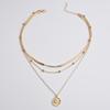 Bohemian Gold Multilayer Bar Choker Necklace Dainty Choker Necklace Collar Layering Necklace For Teen Girls Birthday Wedding Jewelry Gifts