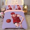 Anime SLAM DUNK duvet covers young boys Beding Sets 3D Printed duvet cover pilowcases Rom Decor Home Soft Nice