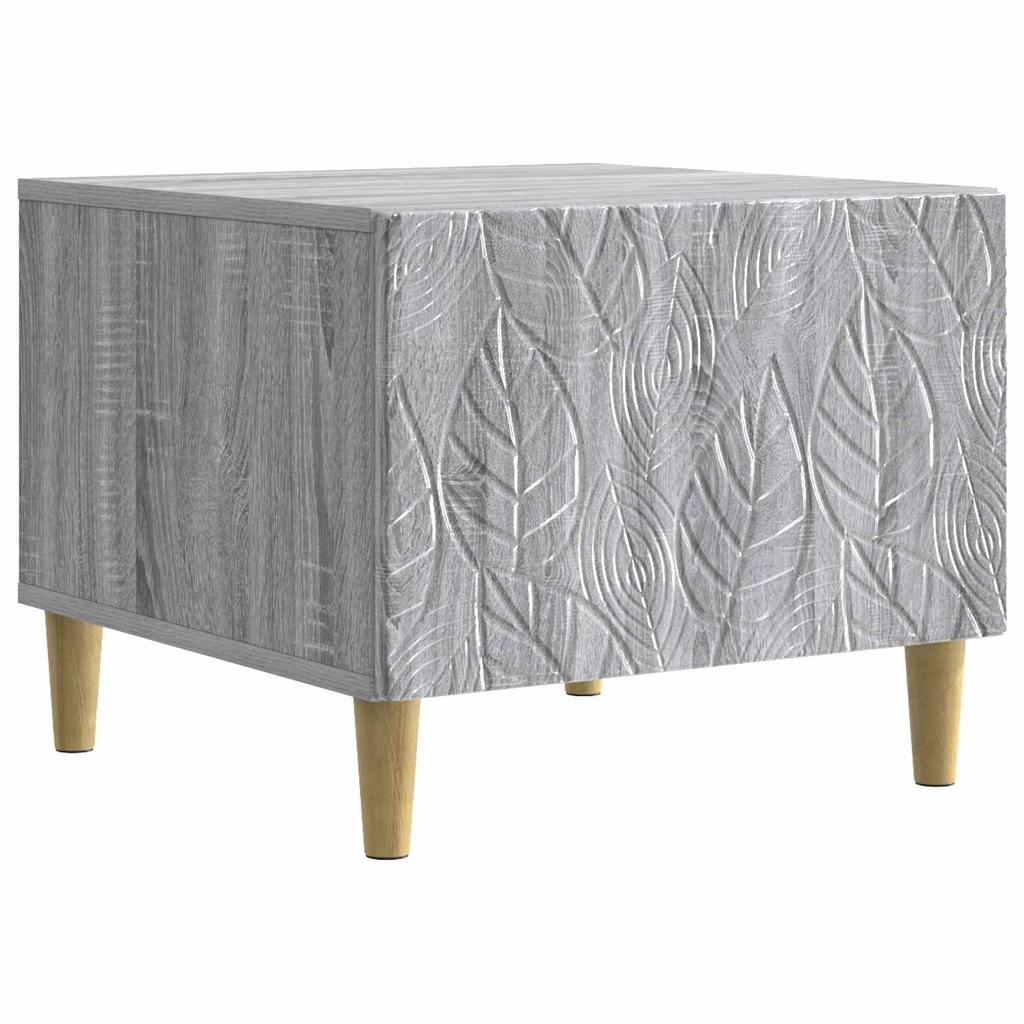 Coffee Table Gray Sonoma 50 x 49 x 40 cm Engineered Wood