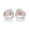 Women Men EVA Garden Clogs Bright Printed Flexible Soft Slip On Garden Shoes Beach Pool Bathroom Home Walking Shoes Home Use