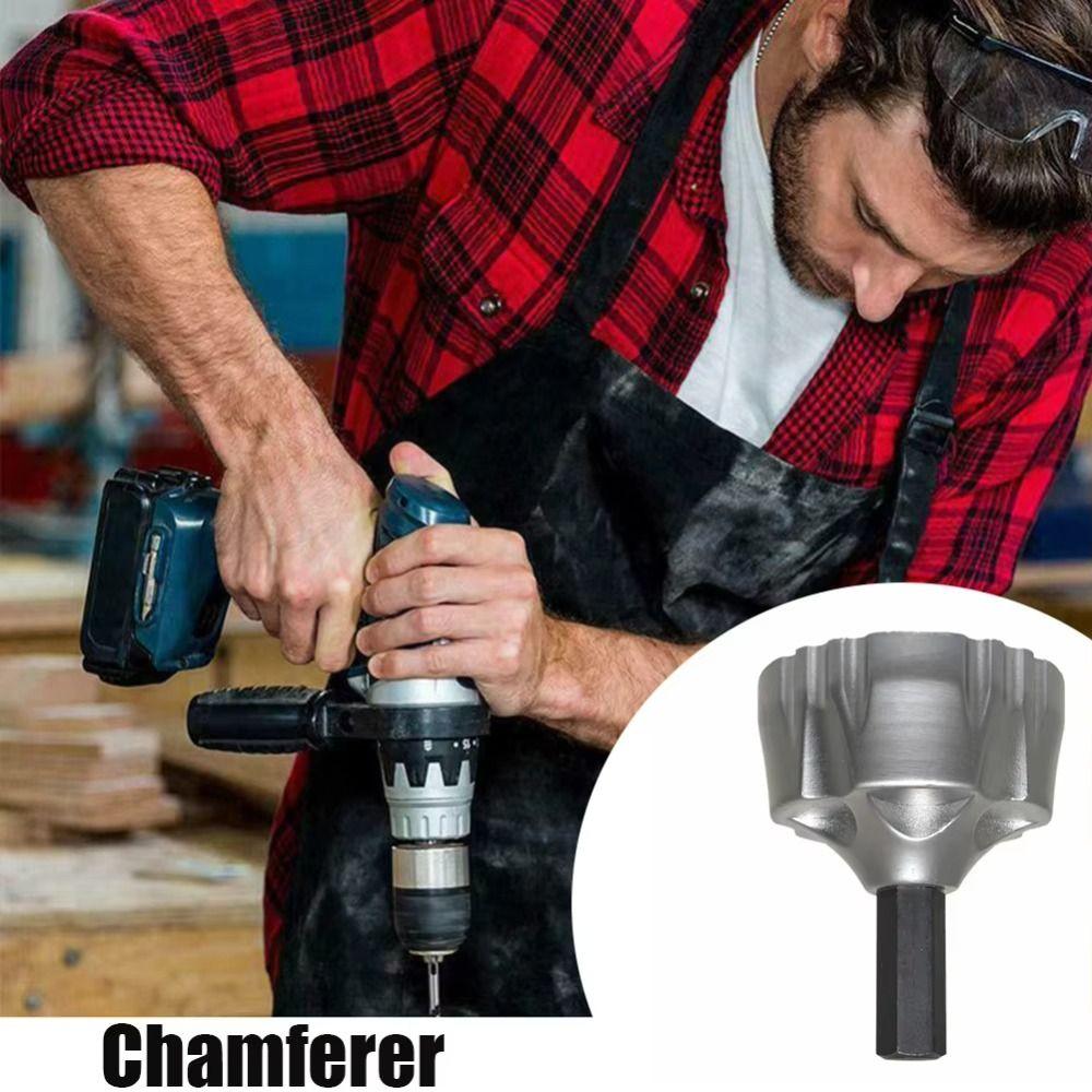 

Circle Drill Bit Deburring Thread Remove Burr Sturdy External Chamfer Tool Repair Bolt Style-A