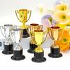 Plastic Material Mini Trophy Set Gold Color Children's Trophy Awards  Kindergarten Rewards
