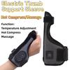 Portable Electric Thumb Wrist Wrap Heated Wrap Electric Heating Wrist Massager  Tendonitis Relief