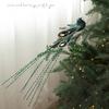 Realistic Glitter Christmas Brid Ornaments Feather Glitter Simulation Bird Decor With Clip Simulate Christmas Tree Decoration