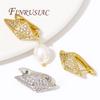 Accessories For Earrings 18K Gold Plated Earring Hooks Shvenzy Earwires Fasteners For Earrings,DIY Women's Jewelry Making