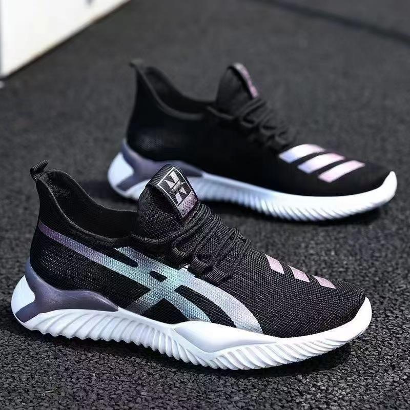 Soft-soled running light casual shoes men s shoes new black sneakers new 39