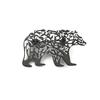 Punk Style Stainless Steel Brooch Plated Corsage Pin Trendy Polar Bear Brooch  Clothes Accessories