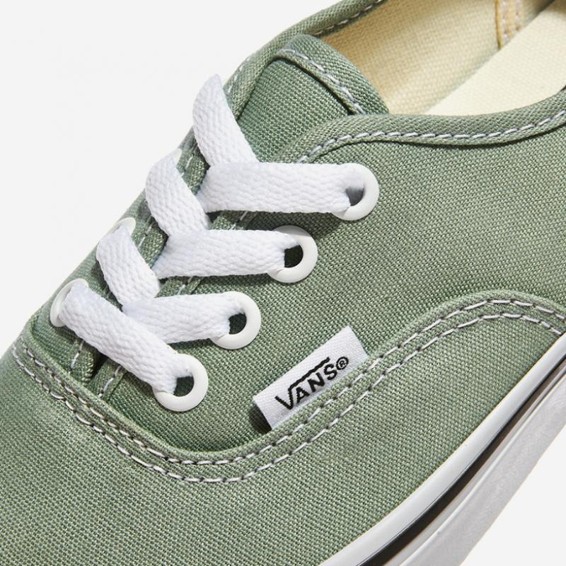 Vans Authentic   Color Terry Iceberg Green Vn000bw5cjl Color Theory Iceberg Green