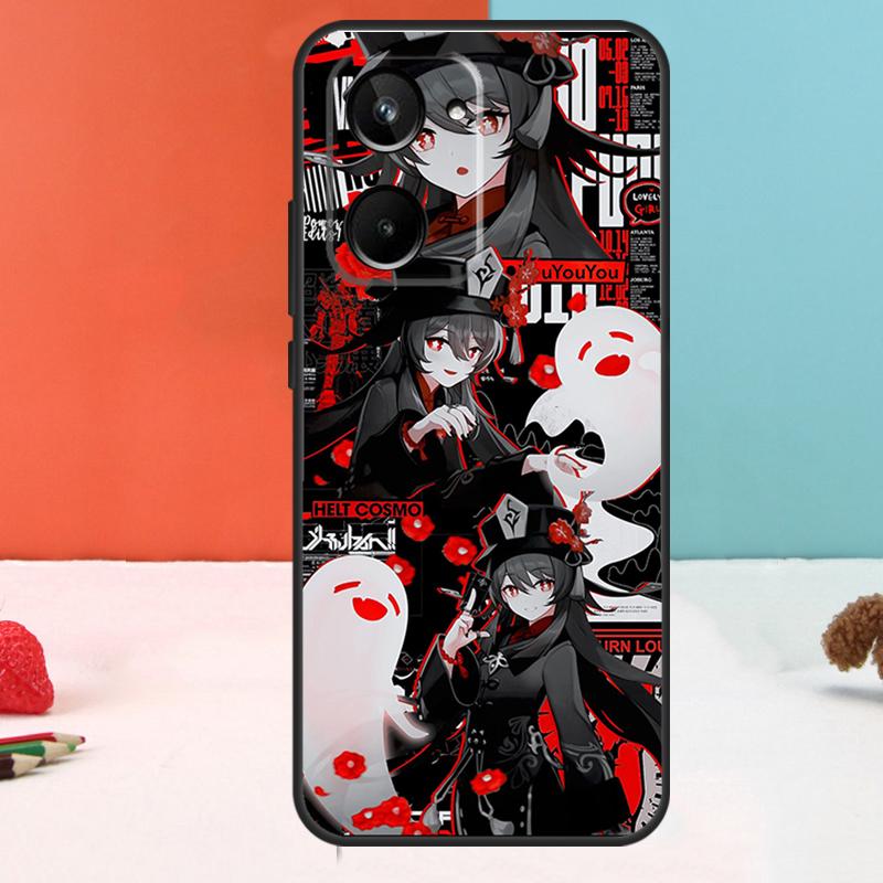 

Genshin Impact Hutao For Realme 11 12 Pro Plus 9 10 GT5 GT3 GT Neo5 C35 C31 C30 C33 C51 C53 C55 C21Y C25s Case Realme GT Neo5