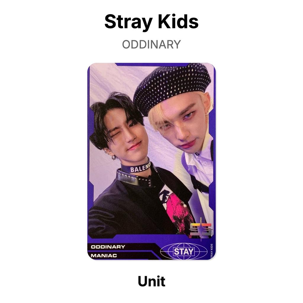 Stray Kids ODDINARY Official Photocard
