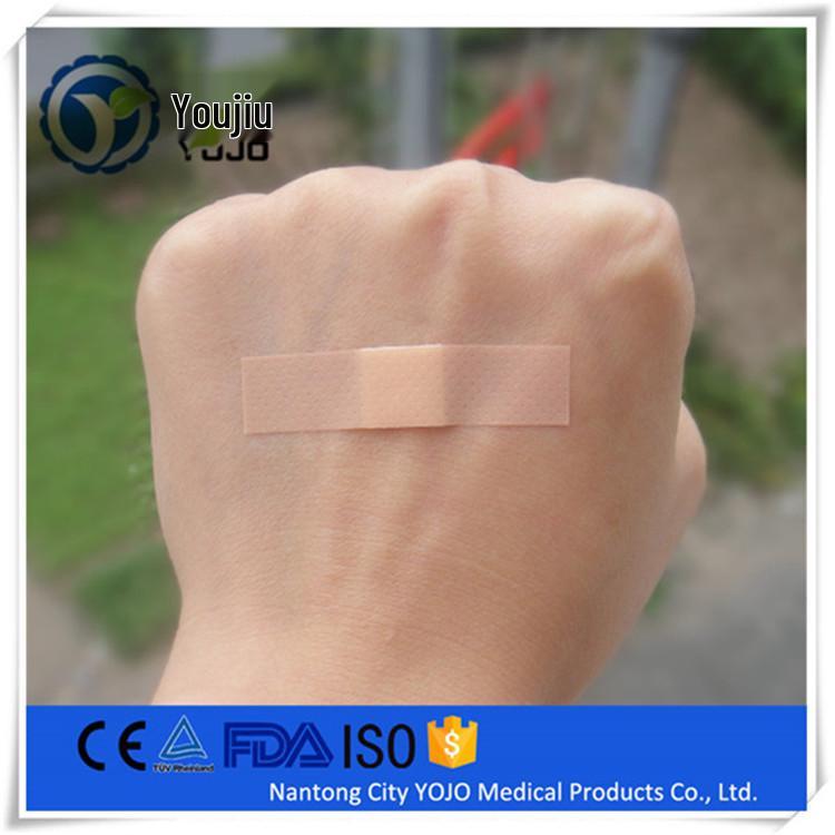 

Skin-tone Waterproof PE Band-aids: Custom Elastic, Breathable, Large Fingertip/Joint Plasters