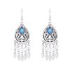 Retro Earrings Women's Ethnic Style Fringed Earrings Xinjiang Ancient Style Earrings Festival Scenic Accessories