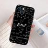 BH14 Chemical Maths Equation Formula New High-End Shell Phone Case for iPhone SE X XS XR 16E 17 11 Pro Max 8 7 6 6s Plus Air