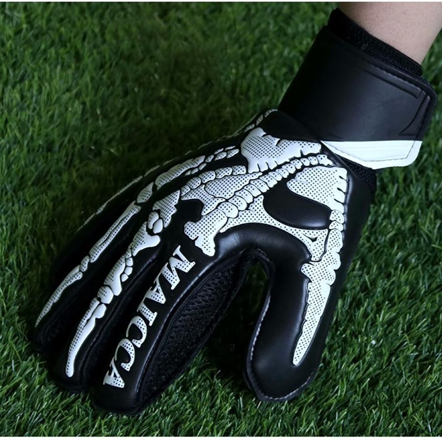 Adult Child Soccer Professional Goalkeeper Gloves Thicken Latex Soft Football Goalie Goal Keeper Glove 5 Finger Save Protection
