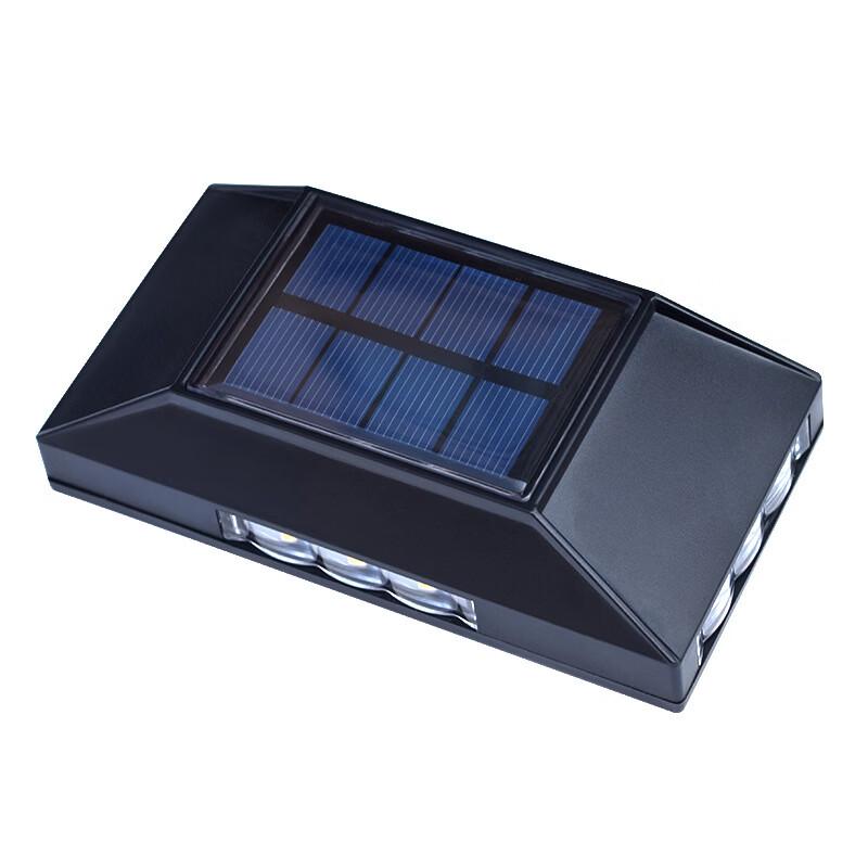 Lishi Solar Outdoor 6-LED Wall Spotlight