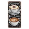 Coffee Licenses Vintage Metal Tin Signs Retro Plate Coffee Time Posters Plaques for Cafe Kitchen Living Room Home Wall Art Decor