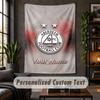 Wall Tapestry Aberdeen FC Print Custom Name Text Wall Hanging Home Decor