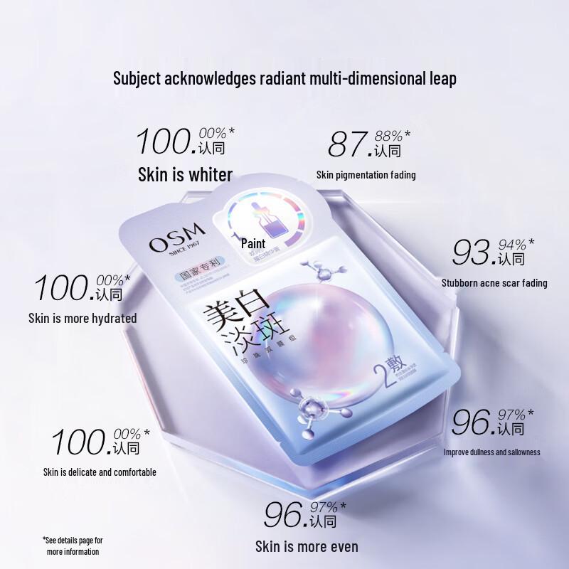 OSM Pearl Niacinamide Whitening & Dark Spot Mask