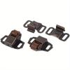 4pcs Bead Cabinet Door Latch Cabinet Door Roller Clip Snap Lock