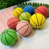 6cm Ultra-high Elastic Mini Rubber Small Basketball Decompression Hollow Elastic Ball Children's Toy MINI Basketball Gift