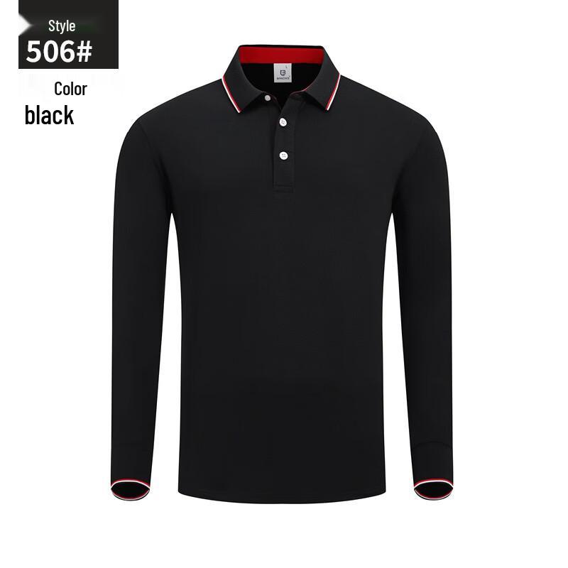 Qiyiyang Autumn/Winter Long Sleeve Polo T-Shirt