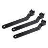 3pcs 4 Claw Angle Grinder Wrench Professional Efficient Thickened Adjustable Angle Grinder Spanner