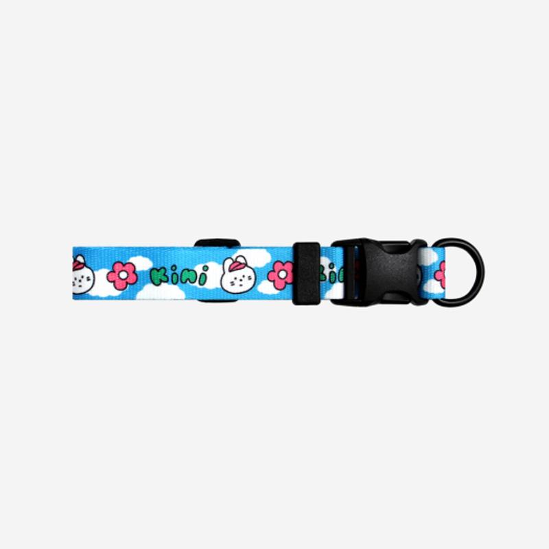 KINIKINI CLOUD TOTO COLLAR-BLUE (Leash)