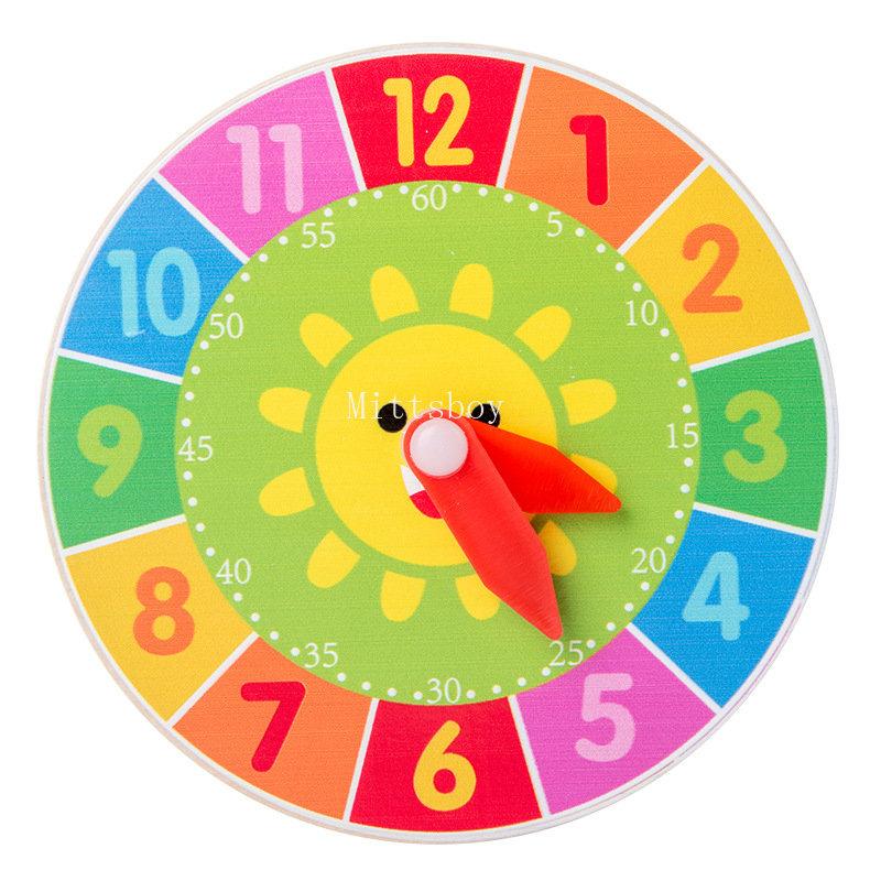 Baby Montessori Wooden Toys Busy BoardAnimal Guinea Pig Dinosaur Clock Pattern Pairing Board Educational Toys For Children Gift