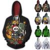 Stylish Nightmare Before Christmas Hoodies Sweater Zipper Men's Sweatshirt Jacket Coat