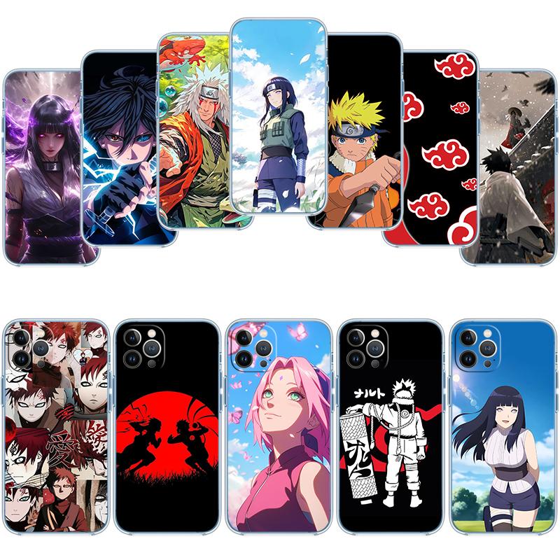Hyuuga Hinata Naruto Transparent Phone Case for Motorola Moto Edge 20 30 40 50 S30 Fusion Ultra Pro Neo Lite