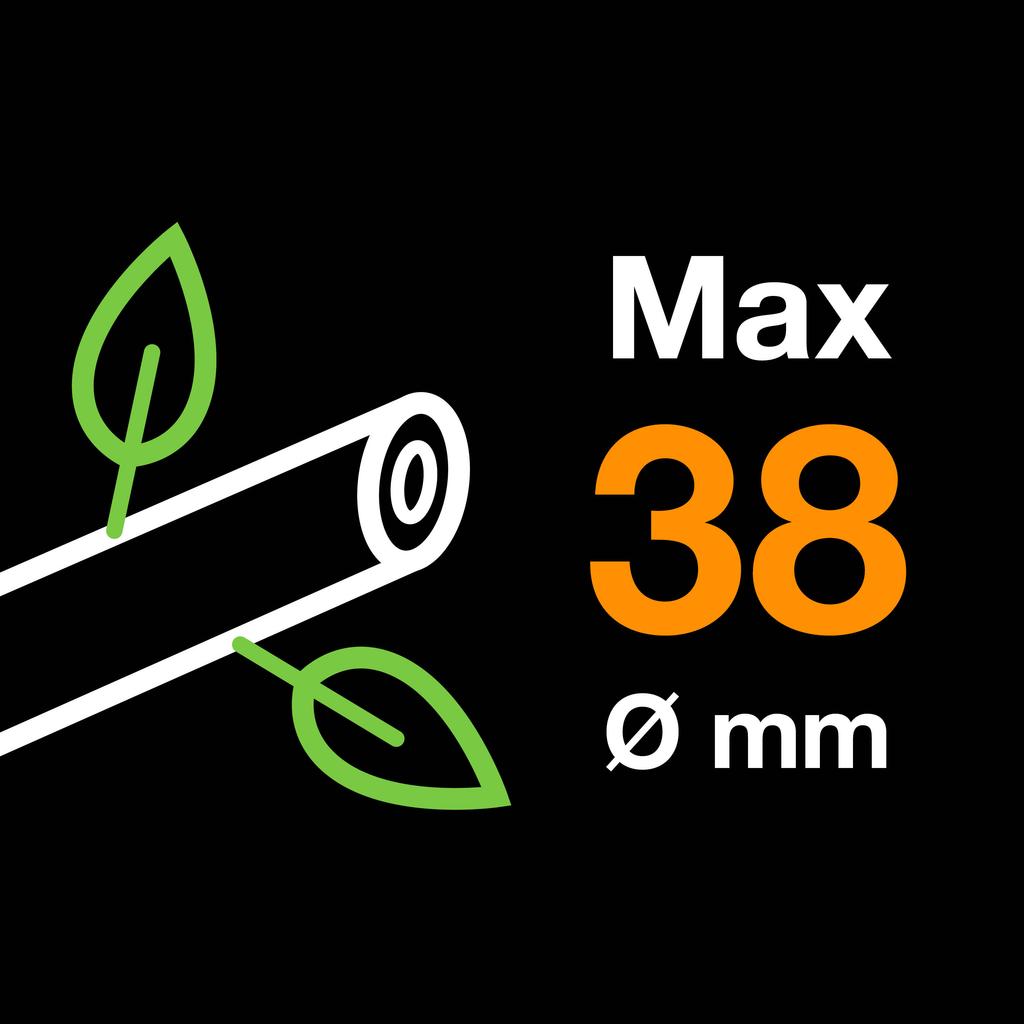 Fiskars Powergearx Lever Garden Pruner for Thick Branches