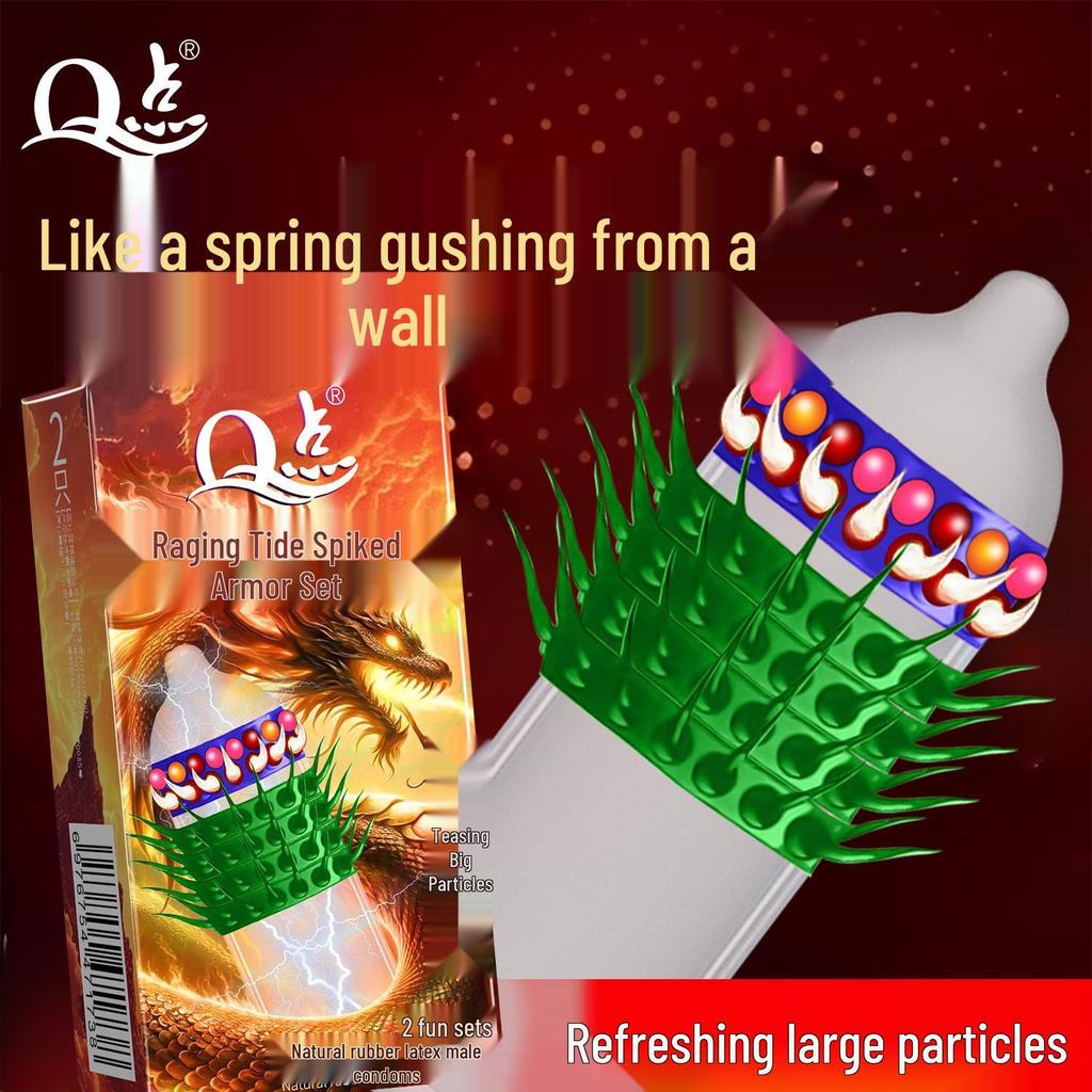 Q-spot Extra Thick Long-Lasting Condoms Set