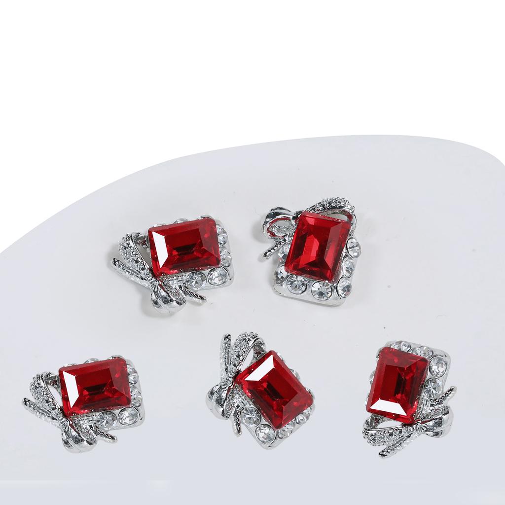 5 bucăți Nail Art Strass Decorație pentru manichiură DIY Adaugă modă unghiilor tale pentru femei și fete