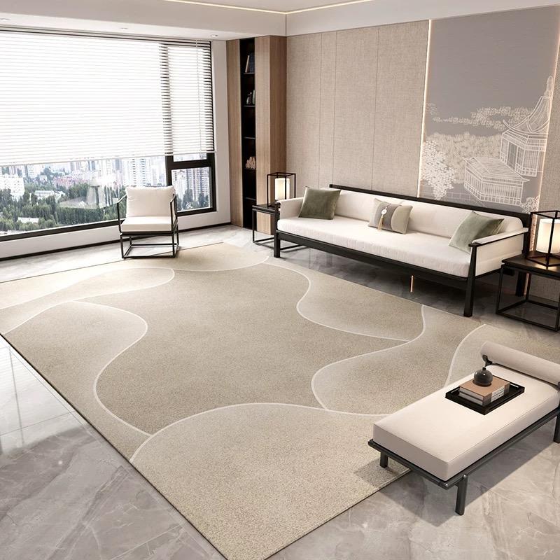 

VIKAMA Luxury Carpet Living Room Sofa Tea Table Carpet Premium Large Area Bedroom Nordic Style Home Entrance Floor Mat Room 400MMx600MM