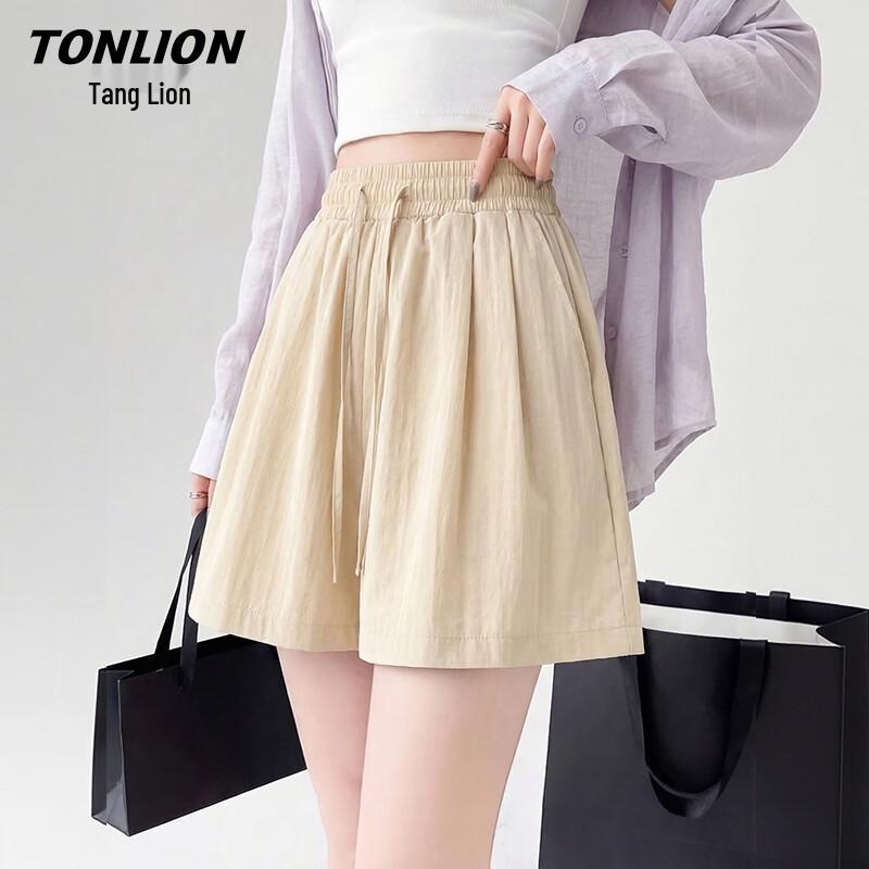 

Женские повседневные шорты TonLion с эффектом прохлады и широкими штанинами XL