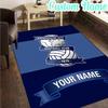 Custom Name Birmingham Football Club  Rug, Office Rug, Chair Rug, Carpet for Living Rooms, Doormat Game Rug Home Decor Christmas Gifts