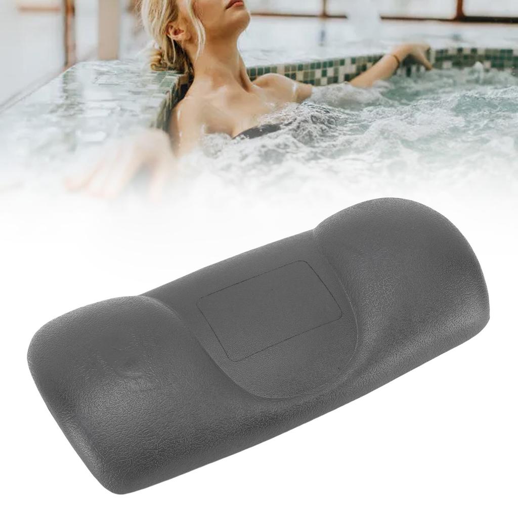 Soft PU Bathtub Pillow with Neck Support, Anti-Slip Suction Cup Bath Pillow for Home Bathroom - Spa,   Comfort Every Time, Lightweight and Conv