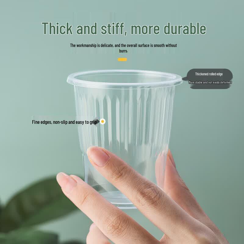 CHAHUA Disposable Thickened Plastic Aviation Cups