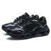 Li Ning Mountain Color Fabric Cushioning Slip Resistant Abrasion Resistant Breathable Low Top Running Shoes Men's AGLR079-2