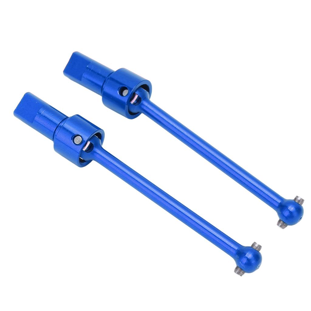 2 Pcs Front Rear Drive Shaft Aluminium Alloy RC CVD Front Rear Drive Shaft for Traxxas Latrax Teton