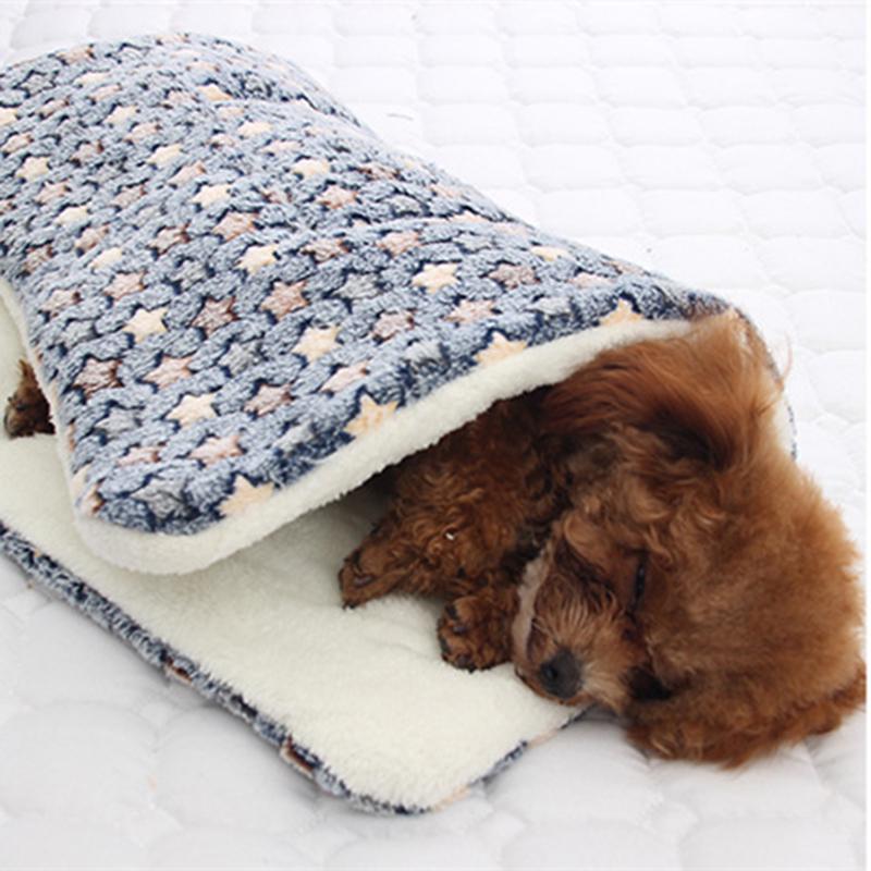 Pet Sleeping Mat Dog Bed Cat Litter Puppy Bed Dog Sofa Lovely Mattress Cushion for Small Large Dog Washable Blanket Pet Supplies